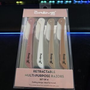 The Crème Shop Retractable Multi-Purpose Razors Set
